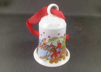 Porcelanowy dzwonek świąteczny Hutschenreuther