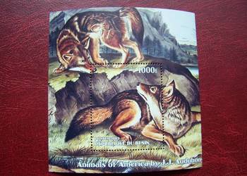 Benin 2003 MNH Fauna Dzikie psy