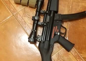 REPLIKA ASG WE MP 5 APACHE A2 green gaz