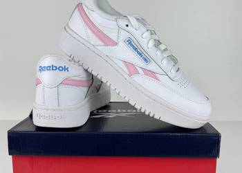 REEBOK CLUB C DOUBLE BUTY SPORTOWE DAMSKIE SKÓRZANE 37 3B8G6*
