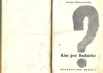 (8487) KIM JEST RUDZIELEC – WANDA DOBACZEWSKA