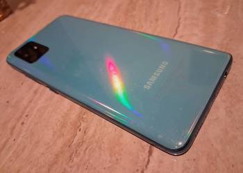 Samsung Galaxy A51 4 Gb/128 4G LTE Usb-C Niebieska-Tęcza Do Naprawy