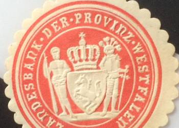 ( 1004. ) Zalepka Niemiecka Banku