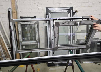 OKNO okna do obory, hali, warsztatu FIX +RU 1600x700 - (3 szt.)