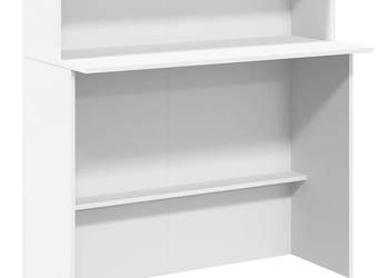 vidaXL Biurko recepcyjne białe 100x50x103,5 cm(SKU:859024)