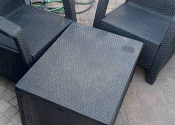 Komplet mebli  ogrodowy z techonoratanu