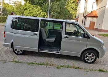 VW T5 CARAVELLA 9osób r2009, p1.9tdi. skrz manual. ładna, długo opłaty