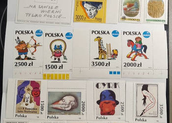 Znaczki pocztowe 1992,1993 czyste