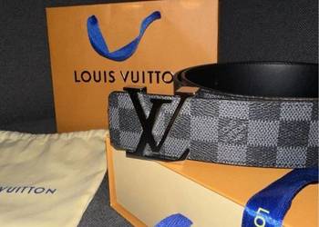 pasek louis vuitton damier graphite