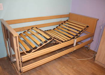 Łóżko rehabilitacyjne Burmeier regulowane z pilotem