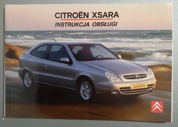 Instrukcja Obsługi CITROEN XSARA - ORYG. FABRYCZNA