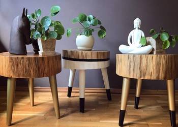 Dębowy stołek Dębowy stołek