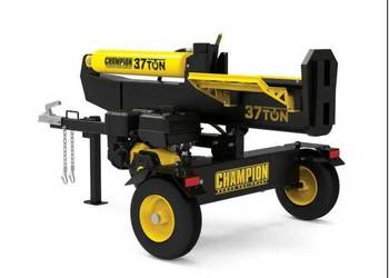 Łuparka hydrauliczna spalinowa do drewna Champion 37 TON z USA Rębak