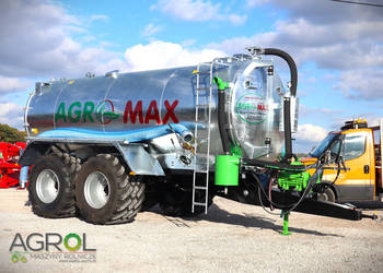 Wóz asenizacyjny AGRO MAX 14000 16000 18000l od ręki na placu
