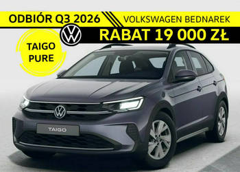 Volkswagen Taigo Nowa wersja Pure! 1.0 TSI 116 KM DSG