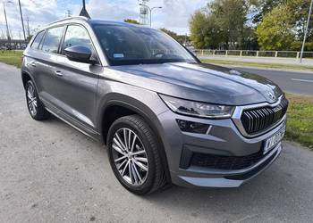 Kodiaq 2,0 TDI 200KM DSG 4x4 L&K z polskiego salonu, 1 właściciel, ASO