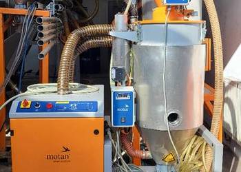 Suszarnia, suszarka suchego powietrza Motan Luxor LS50 z zaciągiem tworzywa