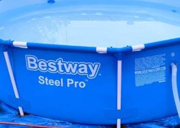 Basen Bestway Steel Pro 305x76 stelażowy,jak nowy