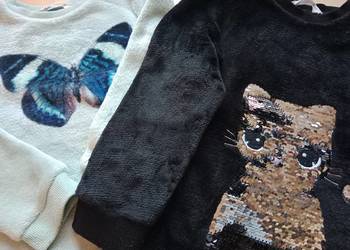 Bluza polarowa H&M  zestaw rozmiar 110/116