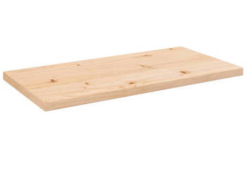 Blat stołu 80x40x25 cm lite drewno sosnowe prostokątny WM-824400