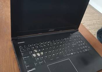 Uszkodzony Laptop Gameingowy MSI Apache Pro Intel i7, NVIDIA GTX 1060