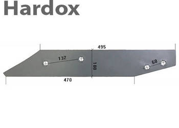 Płoza długa HARDOX 27991105/P WP-210 Y do pługa RABEWERK
