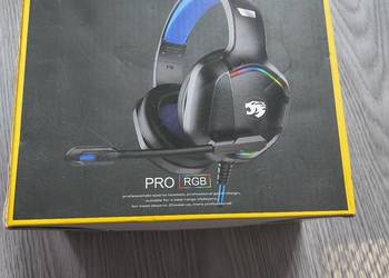 Gamingowe Słuchawki RGB z Mikrofonem – Stan Idealny!