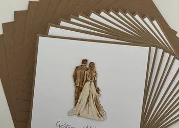 Zaproszenie ślubne z aplikacją młodej pary