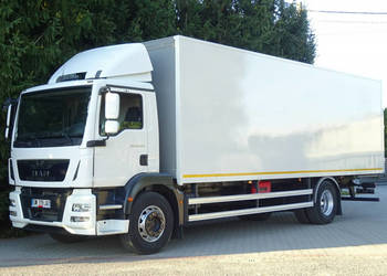 MAN TGM 18.290 Euro 6 kontener firanka 20 pal Sprowadzony klima Man TGM 18…
