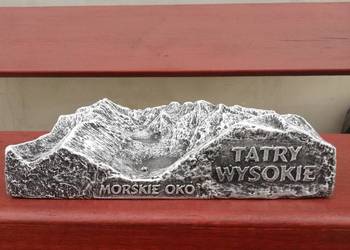 Tatry 3d, mapa plastyczna, Rysy, Morskie Oko