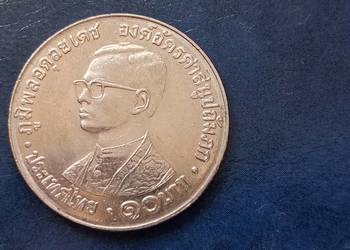 Stare monety 10 baht 1980 Tajlandia