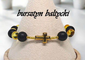 Bransoletka różaniec, dziesiątka różańca, BURSZTYN bałtycki #1012 Bransoletka różaniec, dziesiątka różańca, BURSZTYN bałtycki #1012