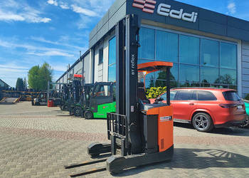 Wózek widłowy elektryczny reach truck BT RRE 140 triplex 7,5m | 3016 mth