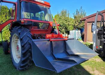 Mocna łycha kiper łyżka z kiprem na tył ciągnika * Transport