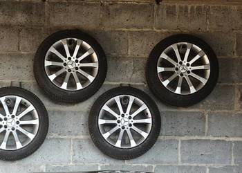 Koła zimowe felgi aluminiowe 17 cali  oryginalne Mercedes CLS c-219.
