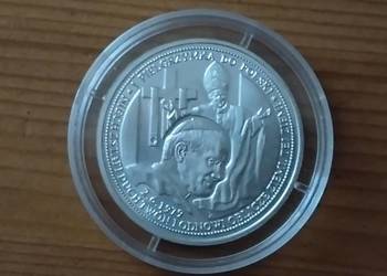 Medal Jan Paweł II - pierwsza pielgrzymka do Polski