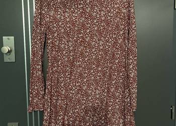 Primark sukienka modny wzór kwiaty floral hit blog roz.36