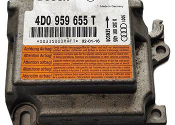 Sensor Sterownik Moduł Poduszki Poduszek Air Bag Audi A8 D2 Lift 4d095