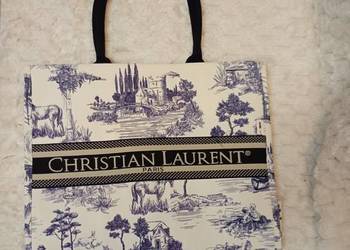 Christian Laurent Paris/Duża, pojemna torebka/ torba plażowa, NOWA