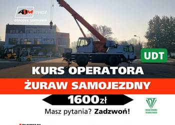 Kurs Żurawia samojezdnego, żurawie samojezdne uprawnienia