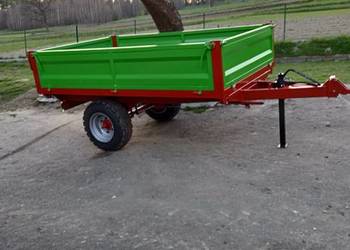 Przyczepa jednoosiowa kiper 3 strony 170x280x50