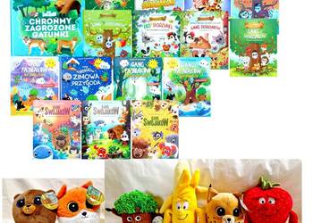 Książki i Maskotki z Biedronki Zestaw
