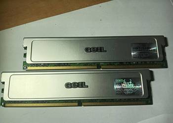 Pamięć RAM GEIL 2x2GB 800Mhz, PC2-6400, CL=5-5-5-15