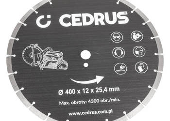 Tarcza tnąca Cedrus Przecinarka CEDPC400 720150