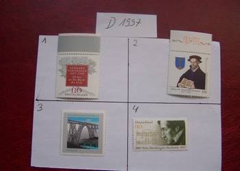 Niemcy 1997 MNH Znaczki z roczników WYBIERAJ Niemcy 1997 MNH Znaczki z roczników WYBIERAJ