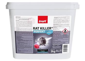 Trutka na gryzonie, myszy i szczury RAT KILLER PERFEKT KOSTKA 3KG
