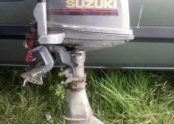 Silnik zaburtowy suzuki + ponton