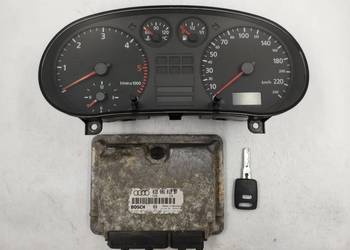 Sterownik Silnika Audi A3 8L 1.9 TDI 038906018BP 0281001848 ZESTAW
