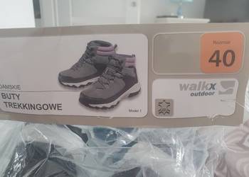 Buty trekkingowe damskie z naturalnej skory