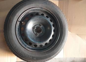 FELGA STALOWA RENAULT 6,5JX15H2 4X100 ET 45 Z OPONĄ ZAPAS OKAZJA